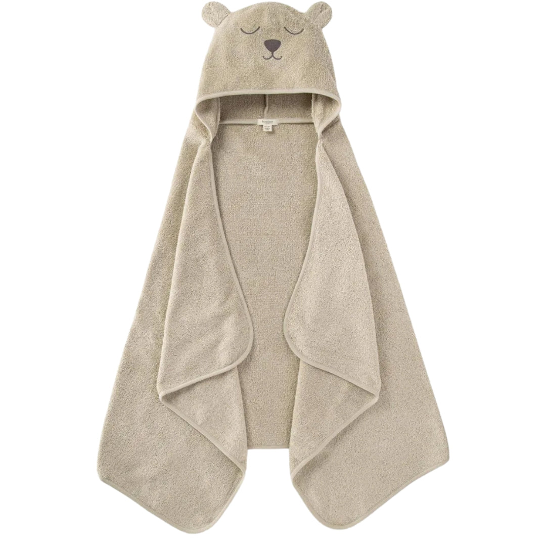 Ultra Soft Bear Hooded Baby Bath Towel Wrap Blanket