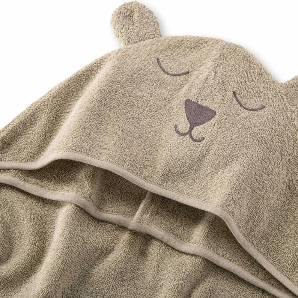 Ultra Soft Bear Hooded Baby Bath Towel Wrap Blanket