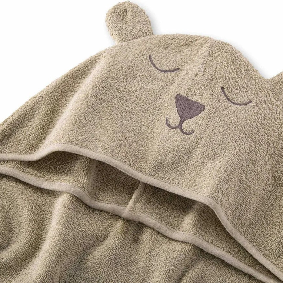 Ultra Soft Bear Hooded Baby Bath Towel Wrap Blanket
